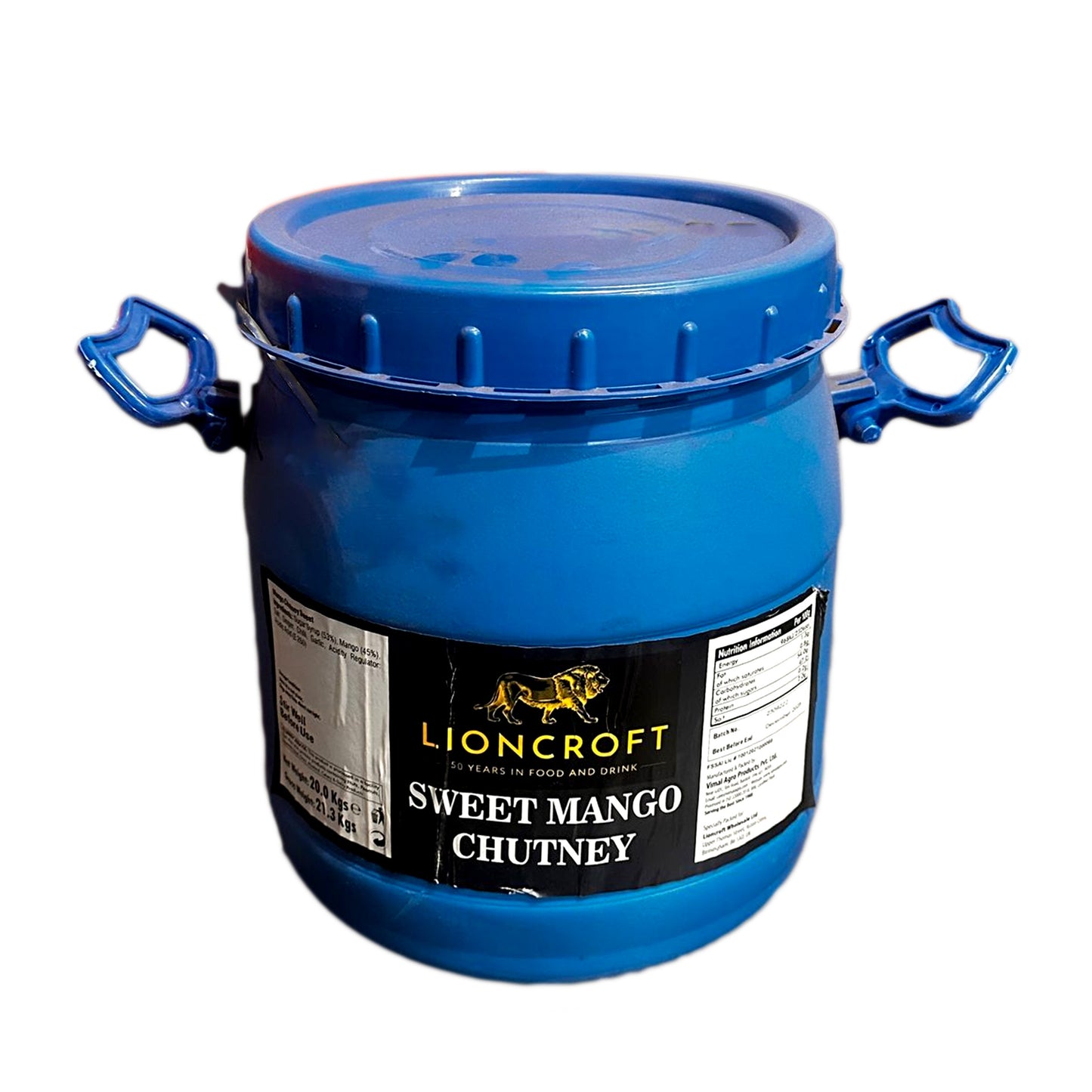 LIONCROFT MANGO CHUTNEY 20KG