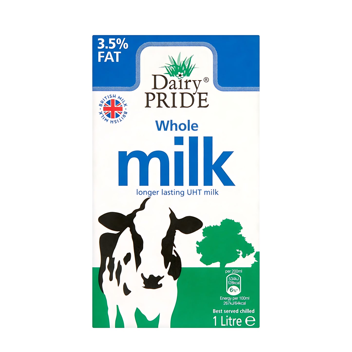 DAIRY PRIDE UHT WHOLE MILK 1LTR