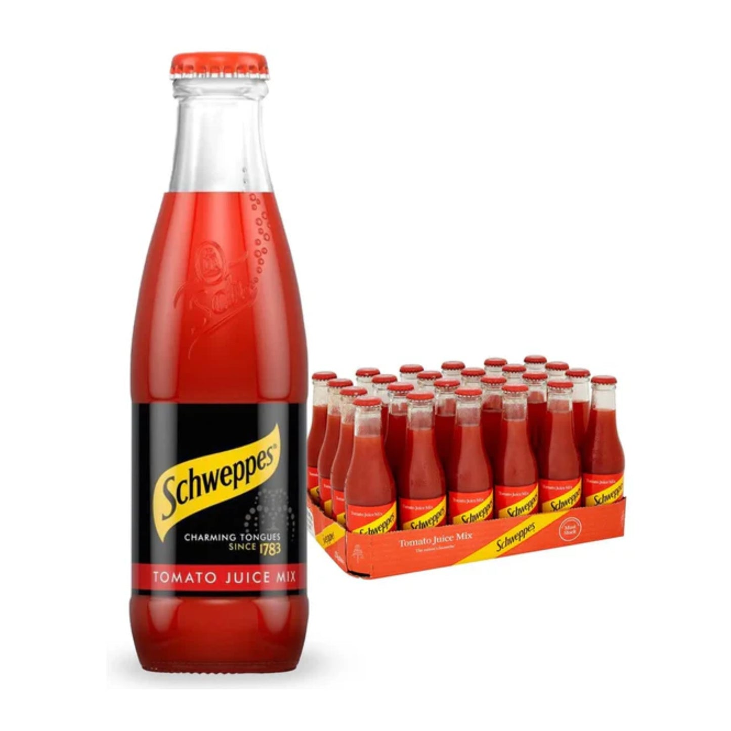 SCHWEPPES TOMATO JUICE 24X200ML
