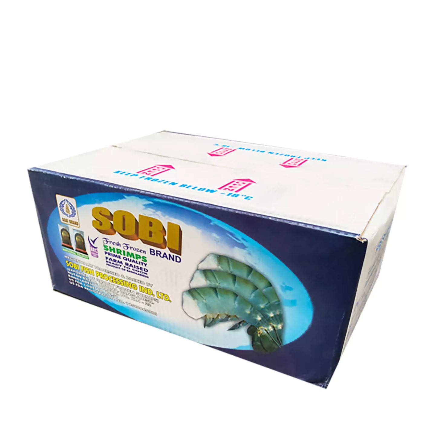 SOBHI KING PRAWNS FROZEN 6/8 BLOCK 6X700G