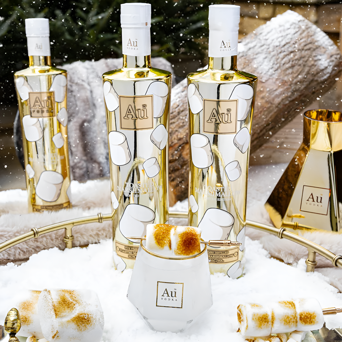 AU VODKA TOASTED MARSHMALLOW 70CL  (SNG)