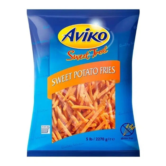 AVIKO SWEET POTATO FRIES 5X2.27KG