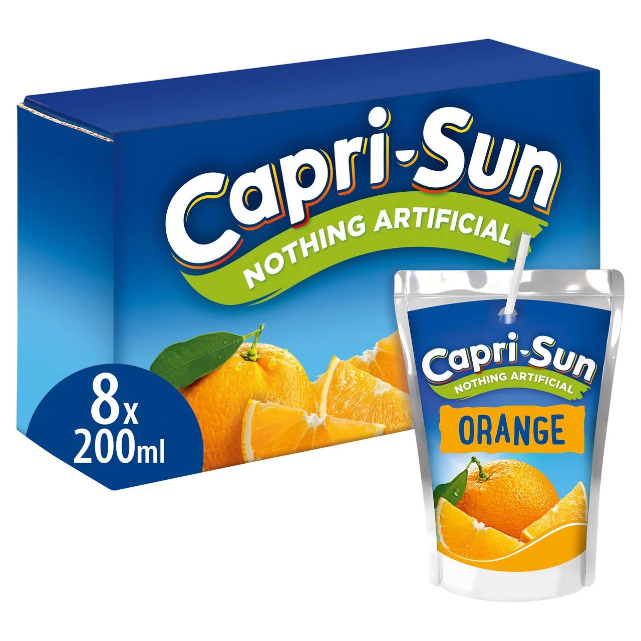 CAPRISUN ORANGE JUICE 200MLX4X8PK