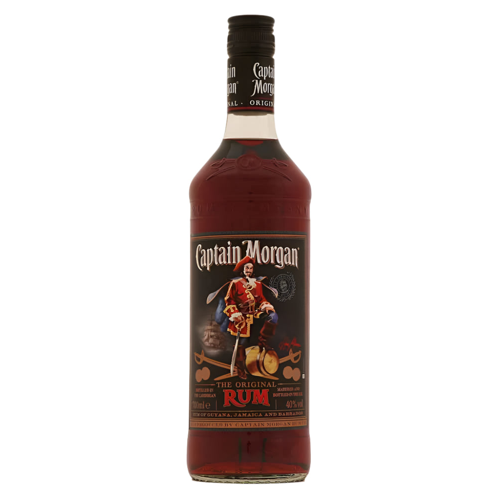 CAPTAIN MORGAN DARK RUM CASE 6X70CL