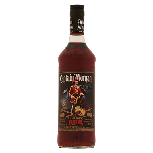 CAPTAIN MORGAN DARK RUM CASE 6X70CL