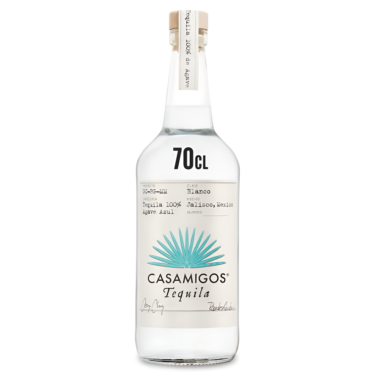 CASAMIGOS TEQUILA BLANCO CASE 6X70CL