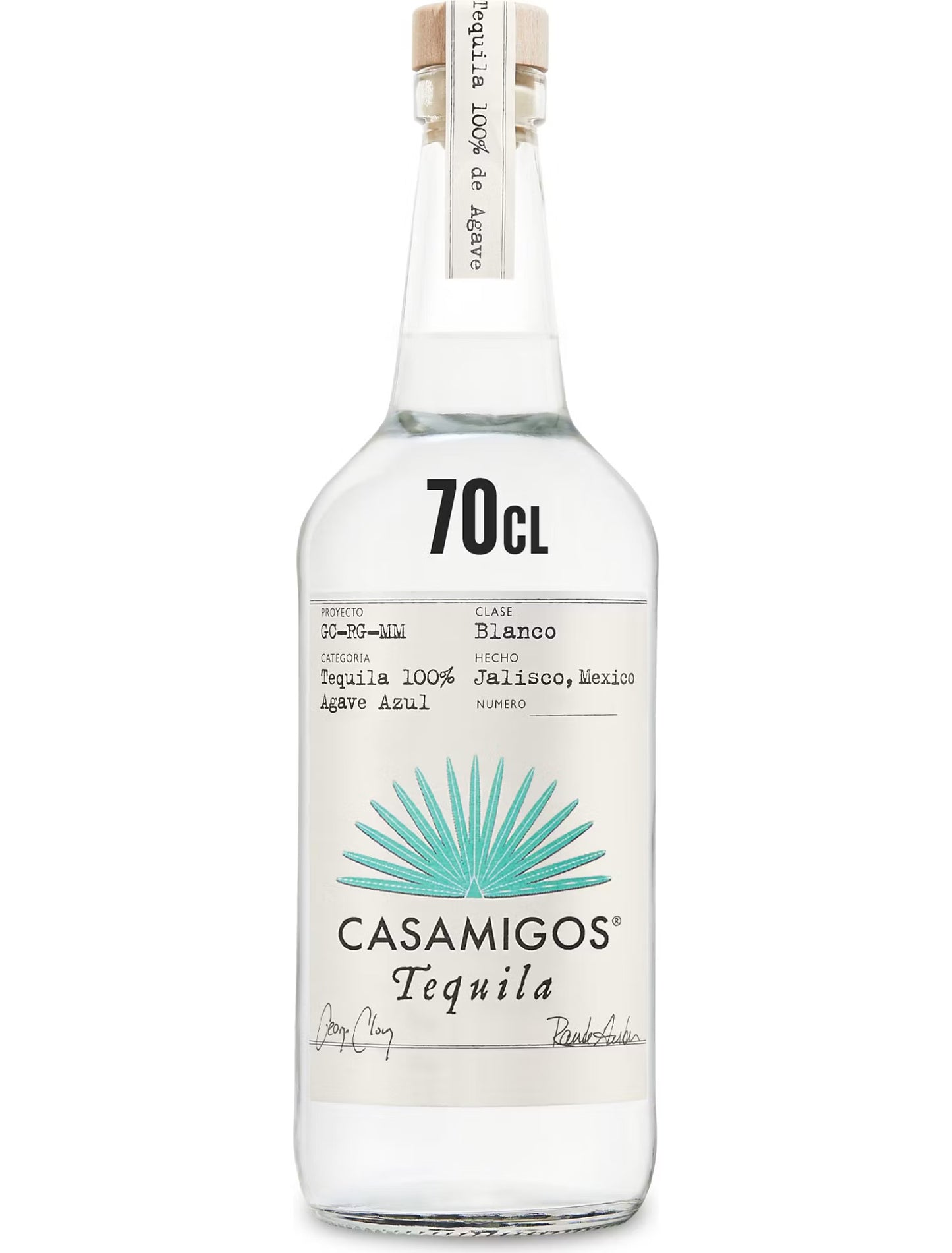 CASAMIGOS TEQUILA BLANCO CASE 6x70CL