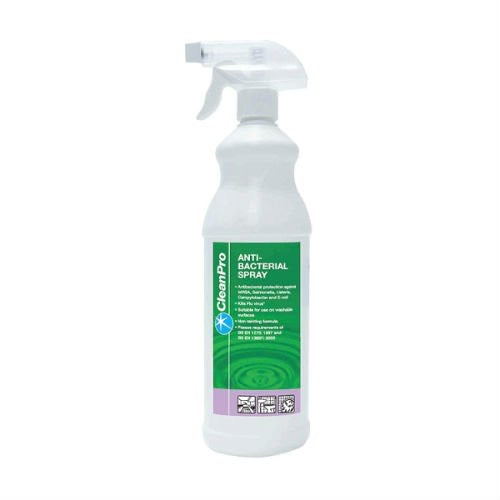 CLEAN PRO ANTI BACTERIAL SPRAY 6X1L