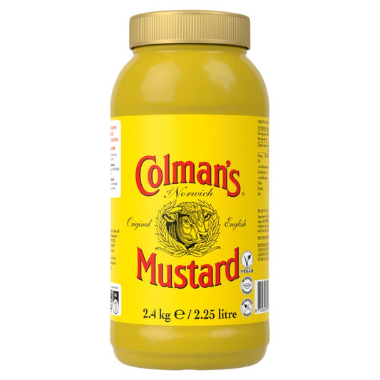 COLMANS ENGLISH MUSTARD 2.4KG