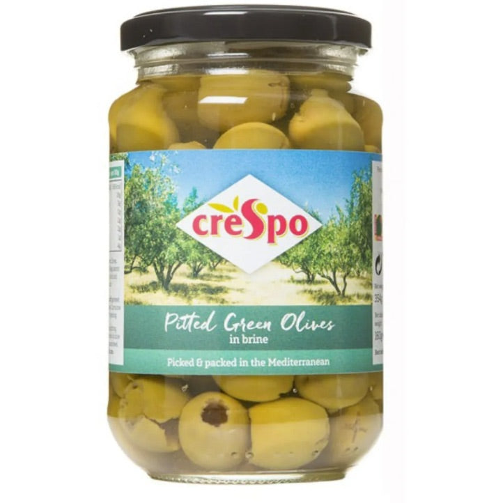 CRESPO GREEN OLIVES 8PK 354G