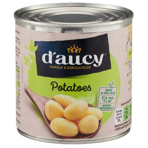 DAUCY BABY POTATOES TINS 12X400G