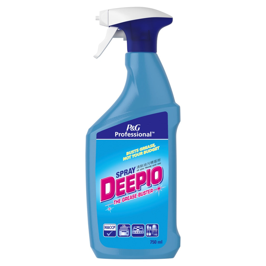 DEEPIO PROF DEGREASE BUSTER SPRAY 6PK 750ML