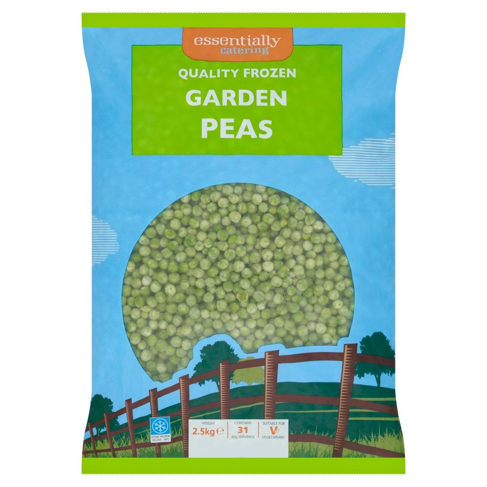 ESSENTIALLY CATERING FROZEN GARDEN PEAS 2.5KG