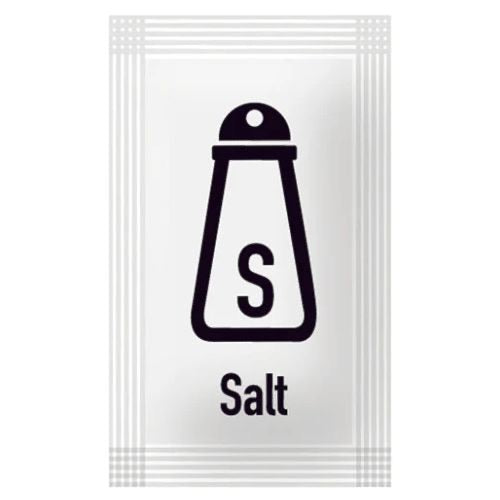 ESSENTIALLY CATERING SALT SACHETS 2000PK