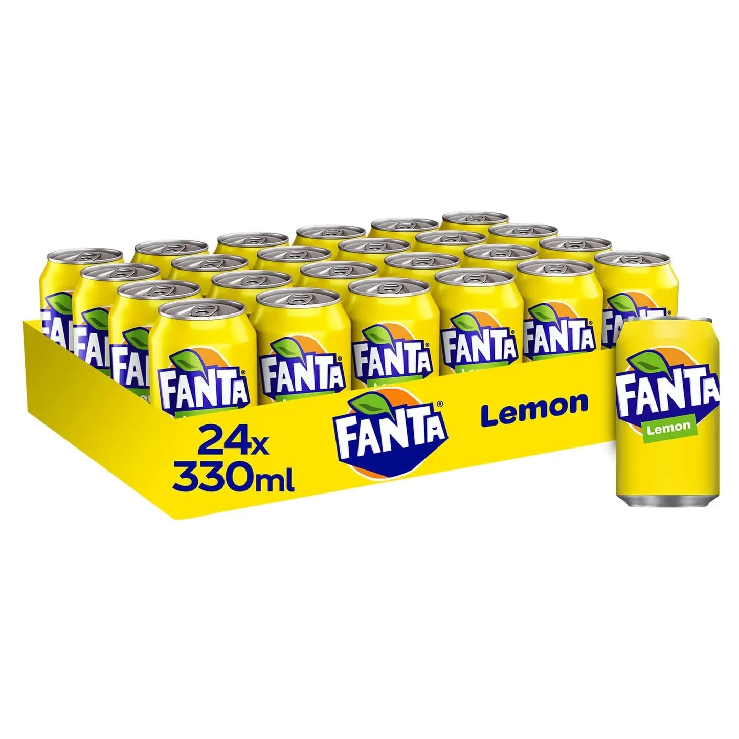 FANTA LEMON CANS 24PK 330ML