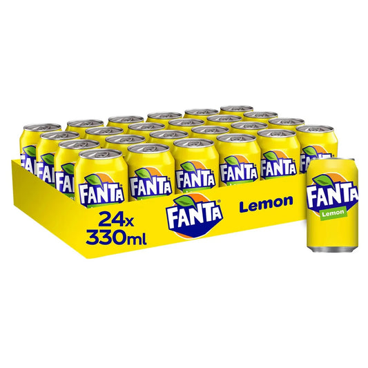 FANTA LEMON CANS 24X330ML