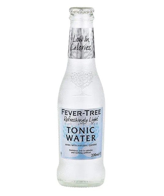 FEVER TREE REFRESHINGLY LIGHT INDIAN TONIC WATER 24PK 200ML