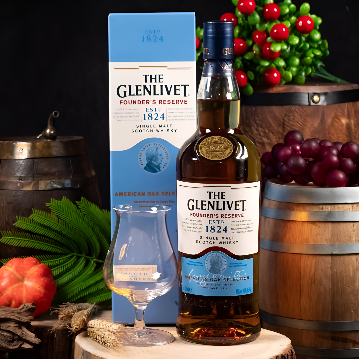 GLENLIVET FOUNDERS RESERVE CASE 6X70CL