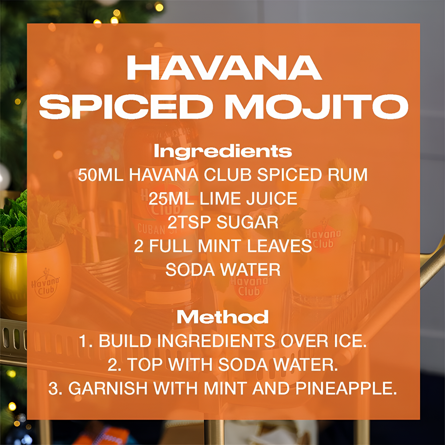 HAVANA CLUB CUBAN SPICED 70CL