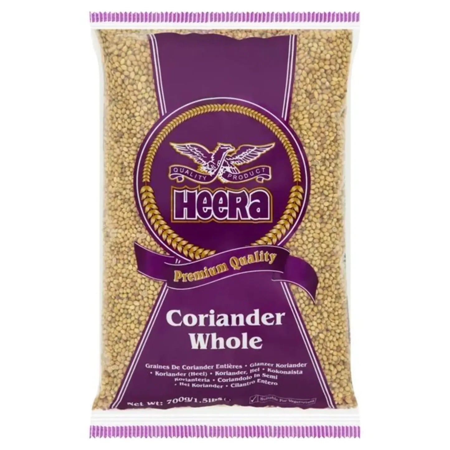 HEERA CORIANDER WHOLE 700G