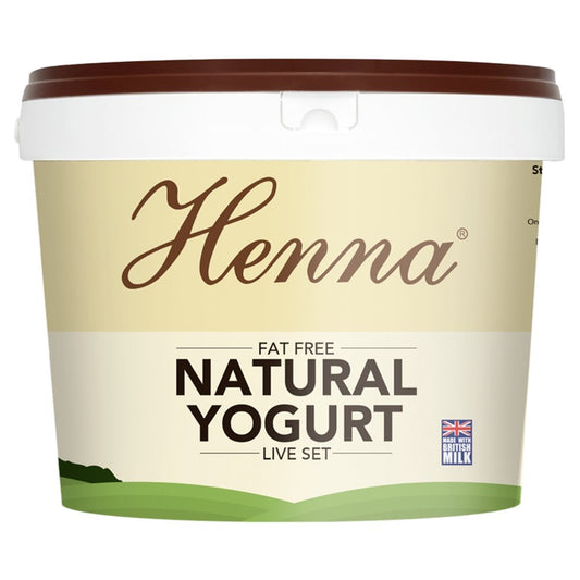 HENNA YOGHURT BUCKET FAT FREE 10KG