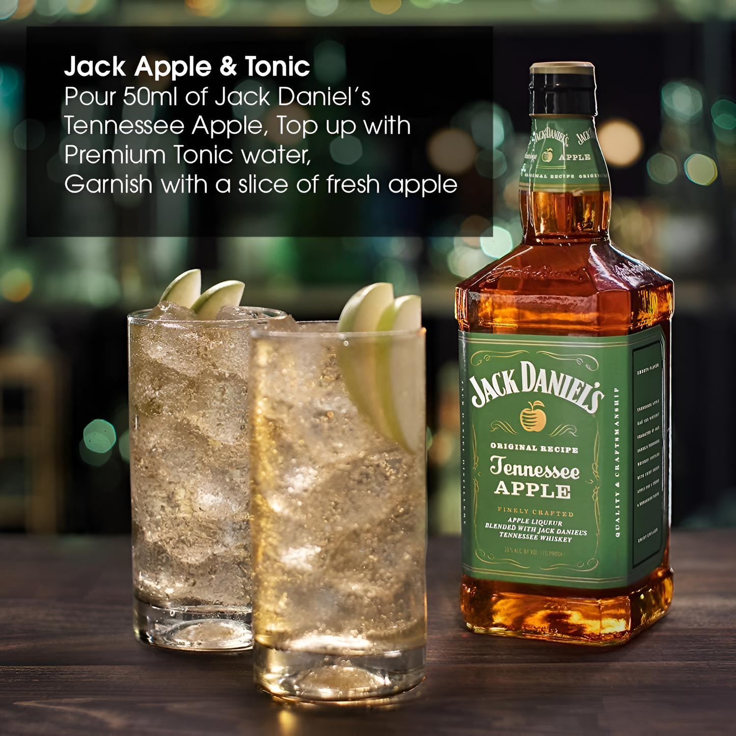 JACK DANIELS APPLE PM21.99 70CL
