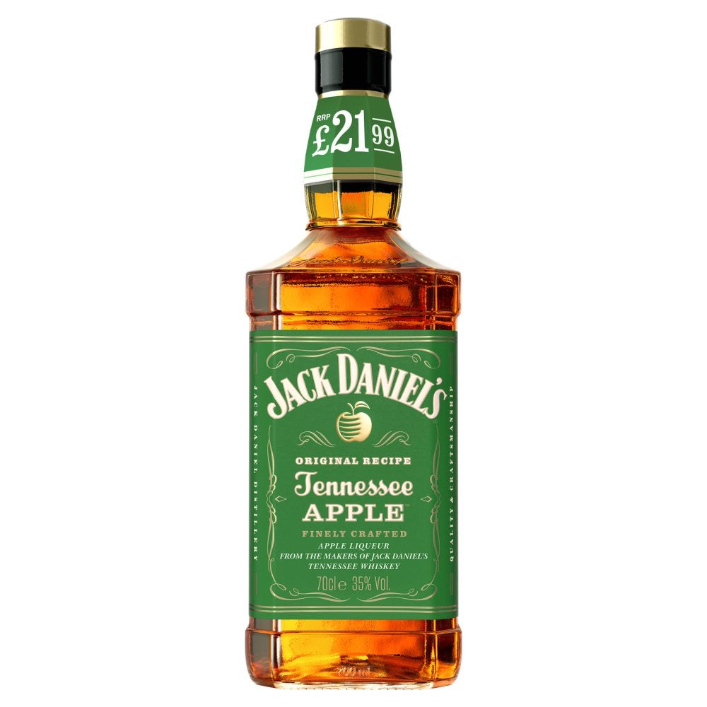 JACK DANIELS TENNESSEE APPLE PM21.99  70CL