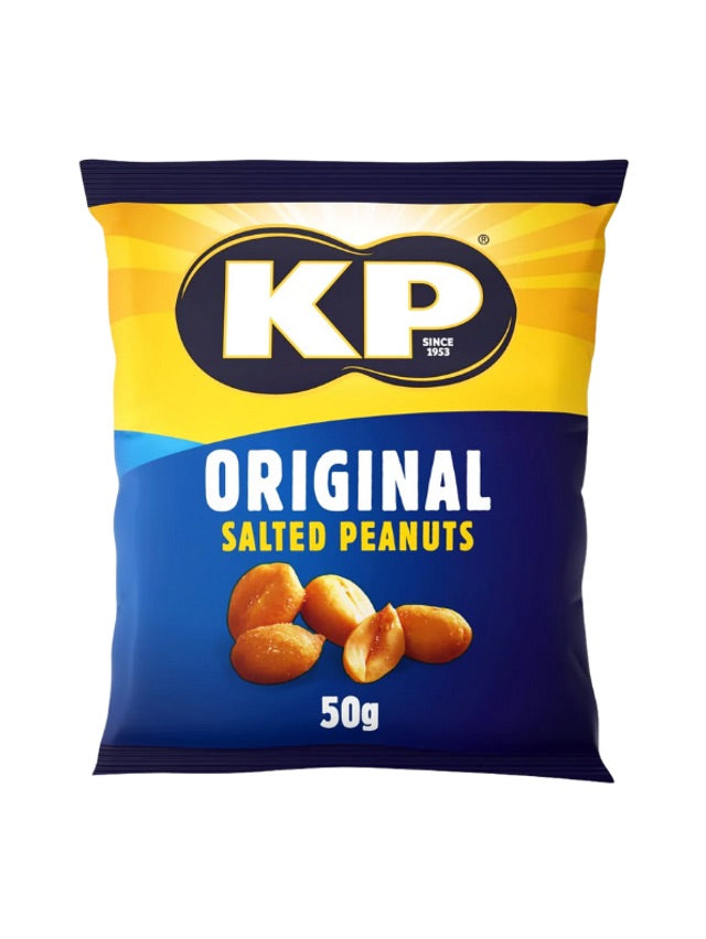 KP ORIGINAL SALTED PEANUTS 21PK 50G