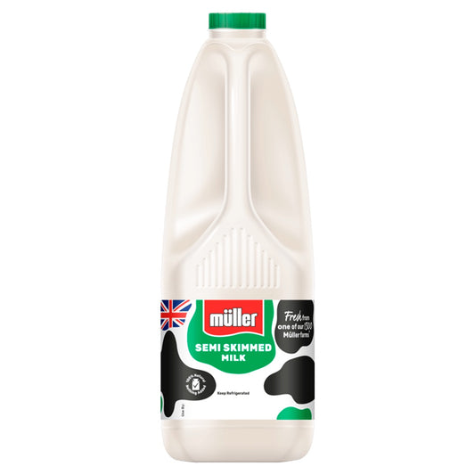 MULLER WISEMAN SEMI SKIMMED MILK 2L