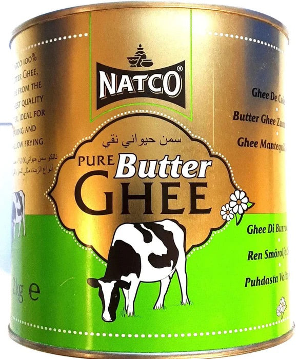 NATCO PURE  GHEE TIN 6X2KG