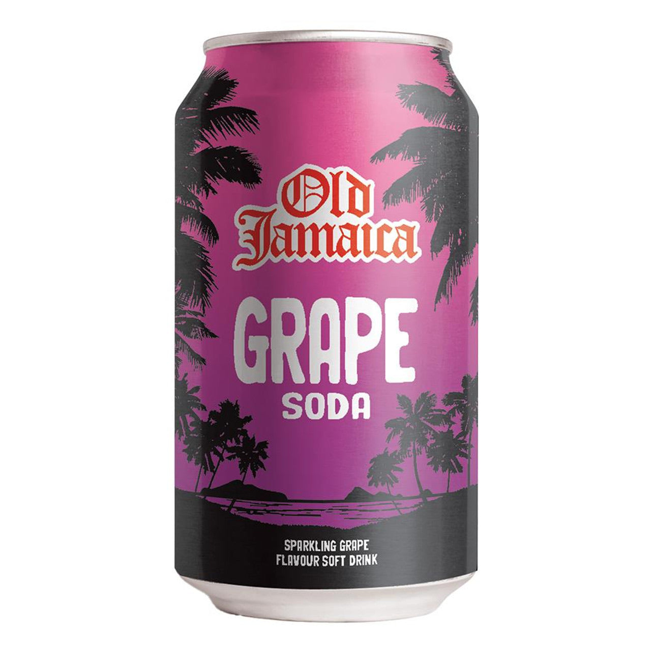 OLD JAMAICA GRAPE SODA CANS 24X330ML