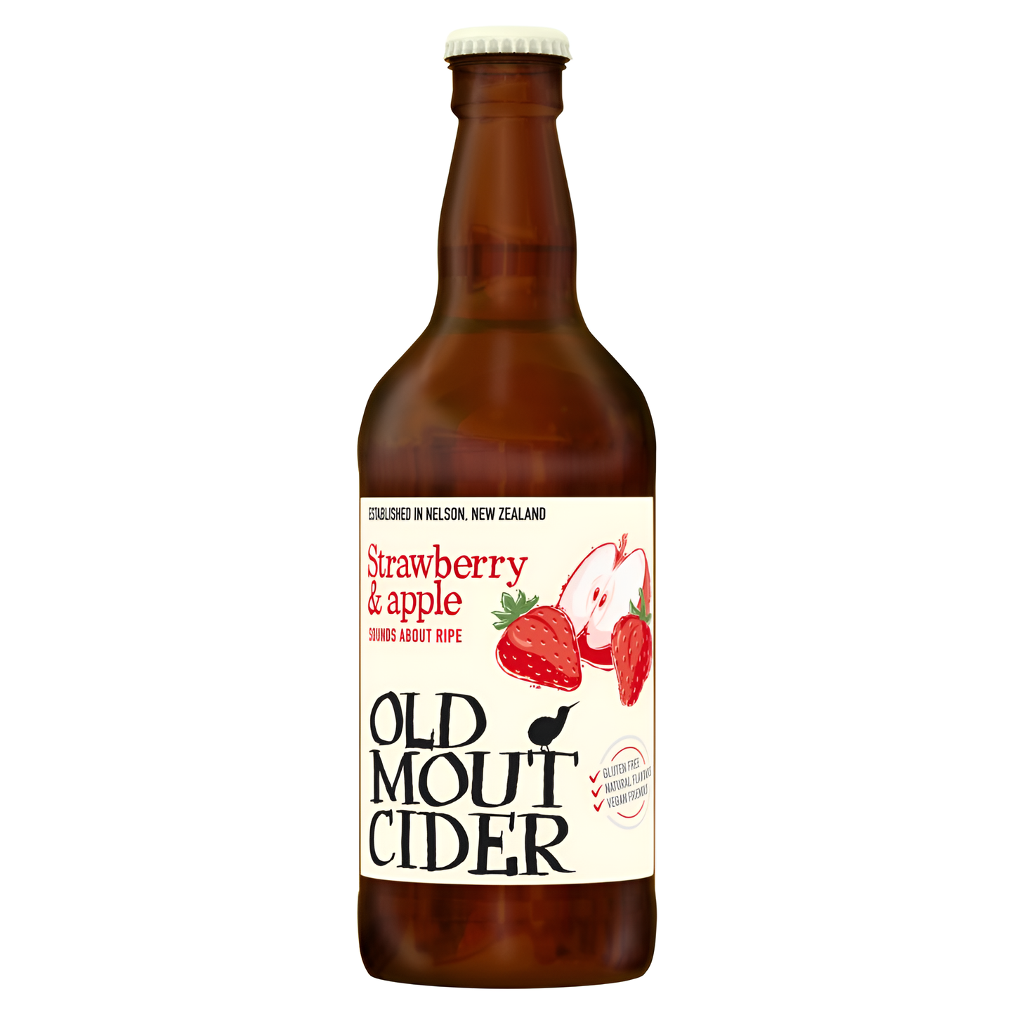 OLD MOUT STRAWBERRY & APPLE NRB 12X500ML