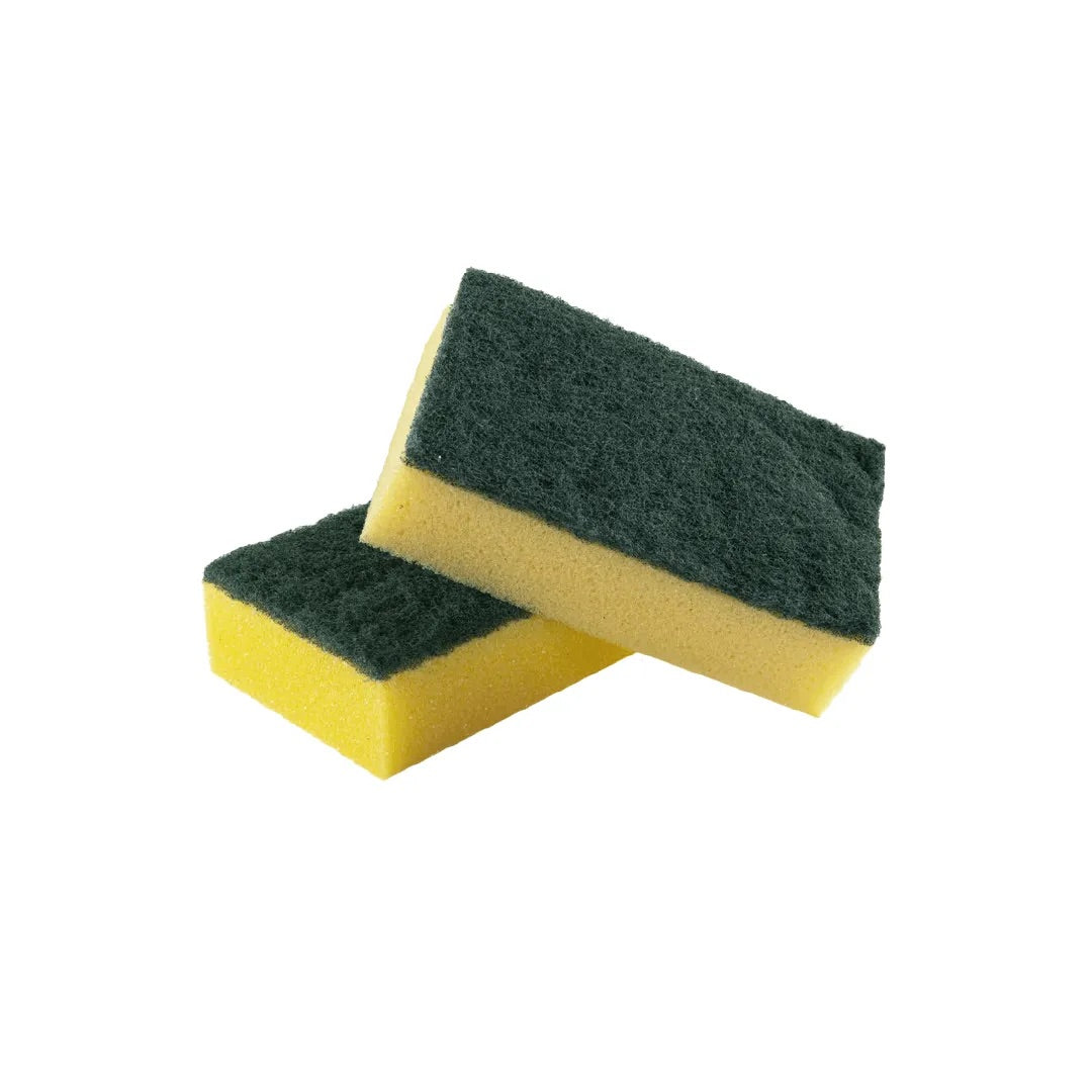 PREEMA YELLOW GREEN SPONGE LARGE 6PK