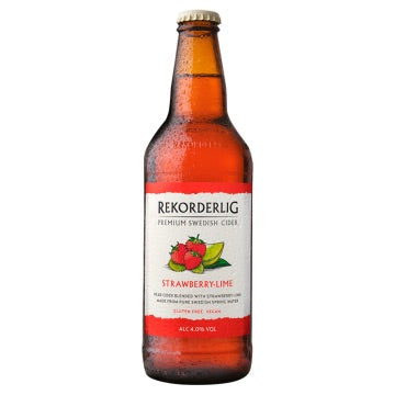 REKORDERLIG STRAWBERRY & LIME 15X500ML