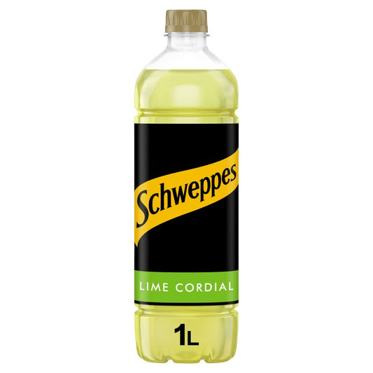 SCHWEPPES LIME CORDIAL 12X1L