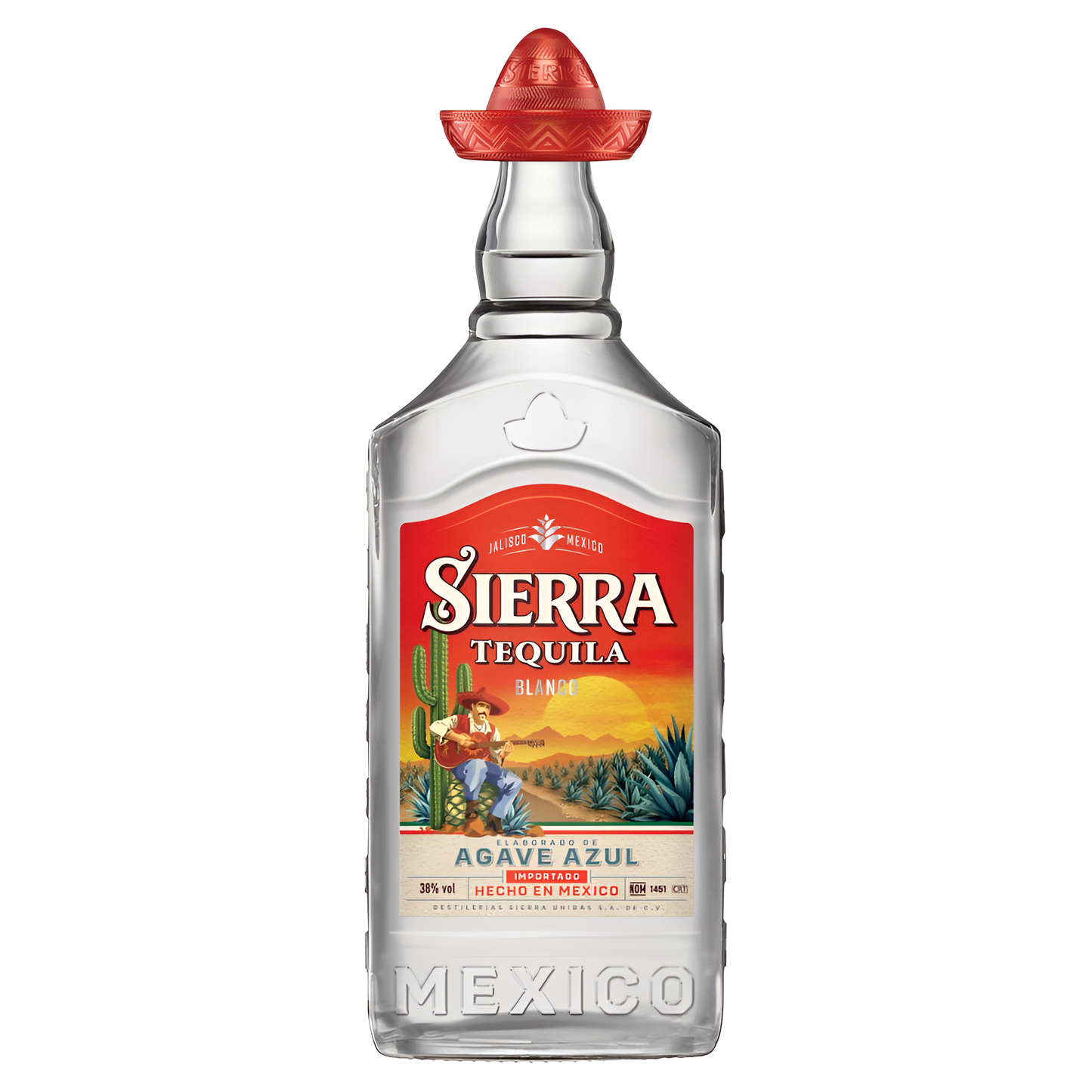SIERRA TEQUILA BLANCO CASE 6X50CL