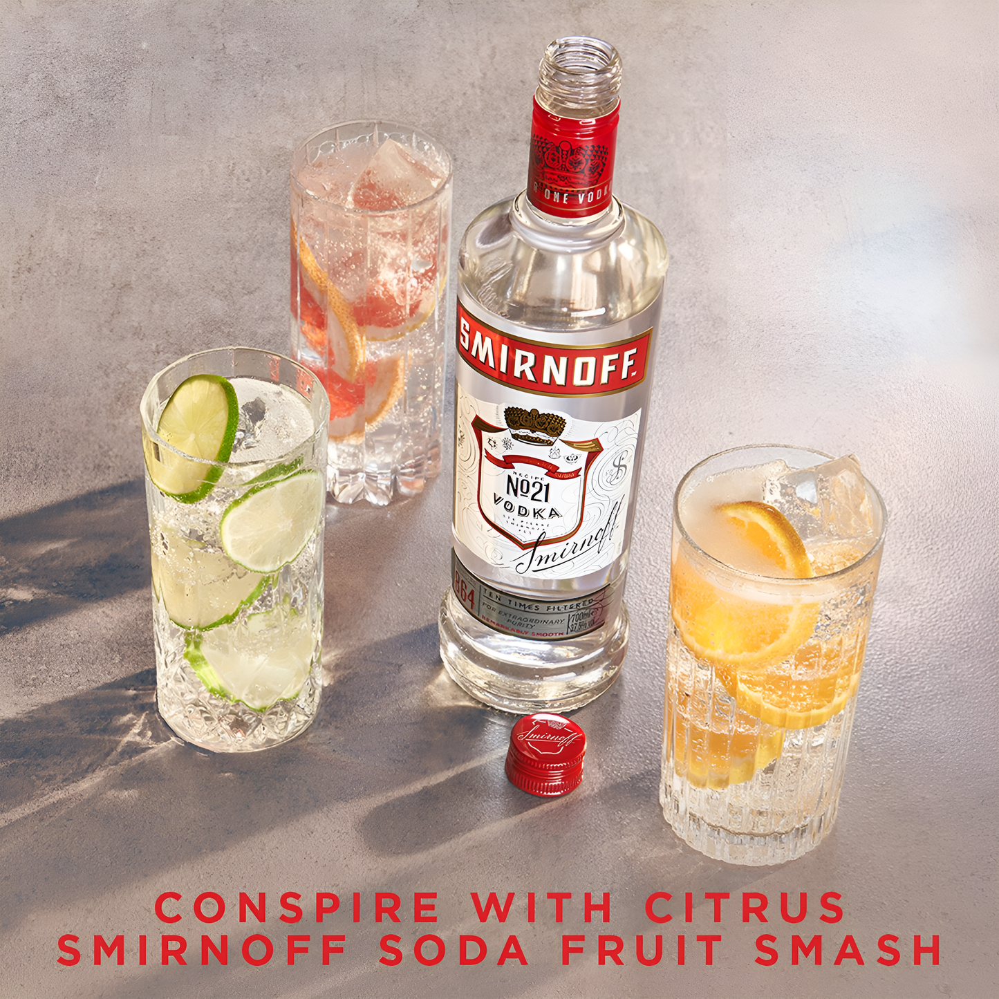 SMIRNOFF VODKA PM22.79 CASE 6X1LTR