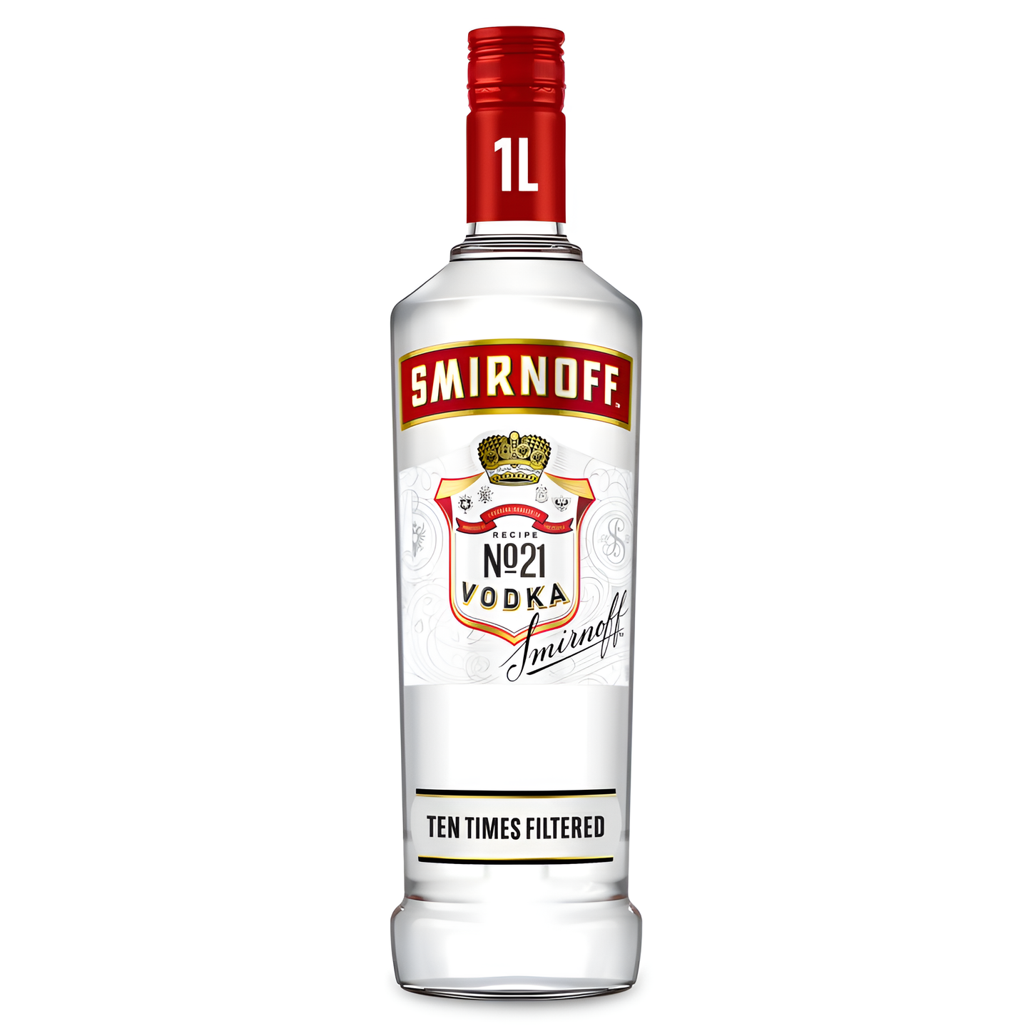 SMIRNOFF VODKA CASE 6X1LTR