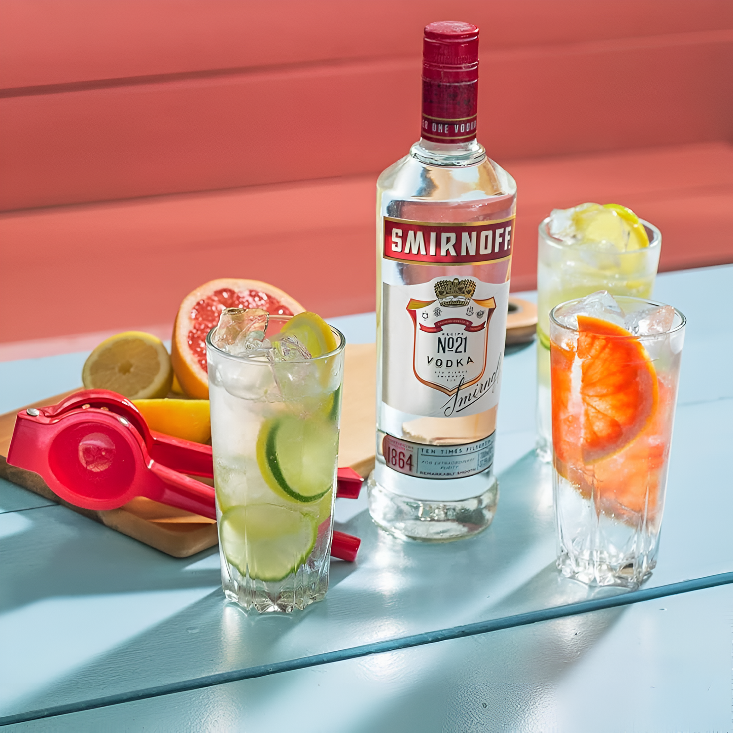 SMIRNOFF VODKA CASE 6X1LTR