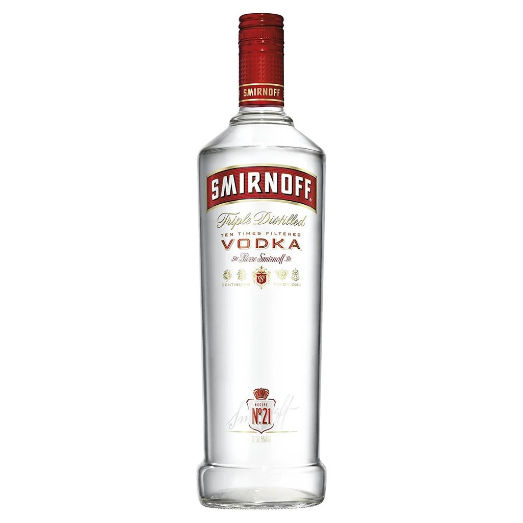 SMIRNOFF VODKA CASE 6X1L