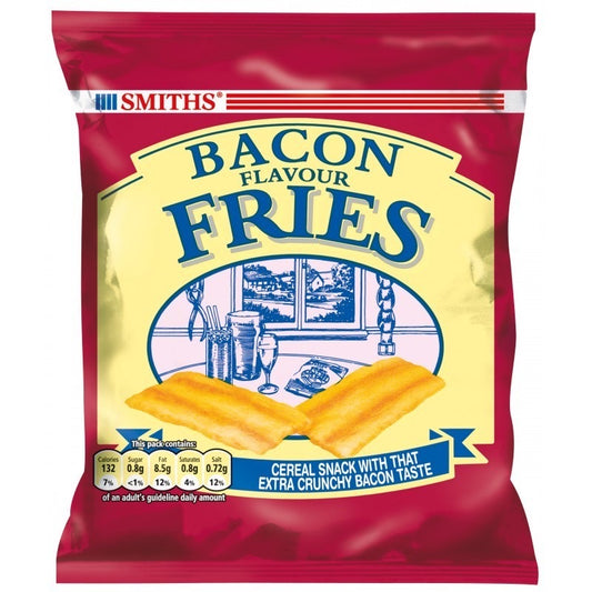 SMITHS BACON FRIES CARDED 24X24G