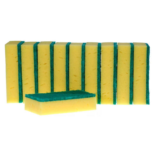 SPONGE SCOURERS LARGE 10PK