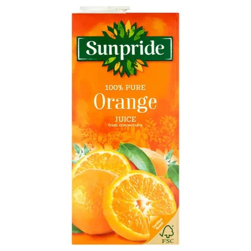 SUNPRIDE TROPICAL ORANGE CASE 12X1L