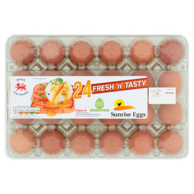 SUNRISE FRESH 'N' TASTY LARGE EGGS 24PK