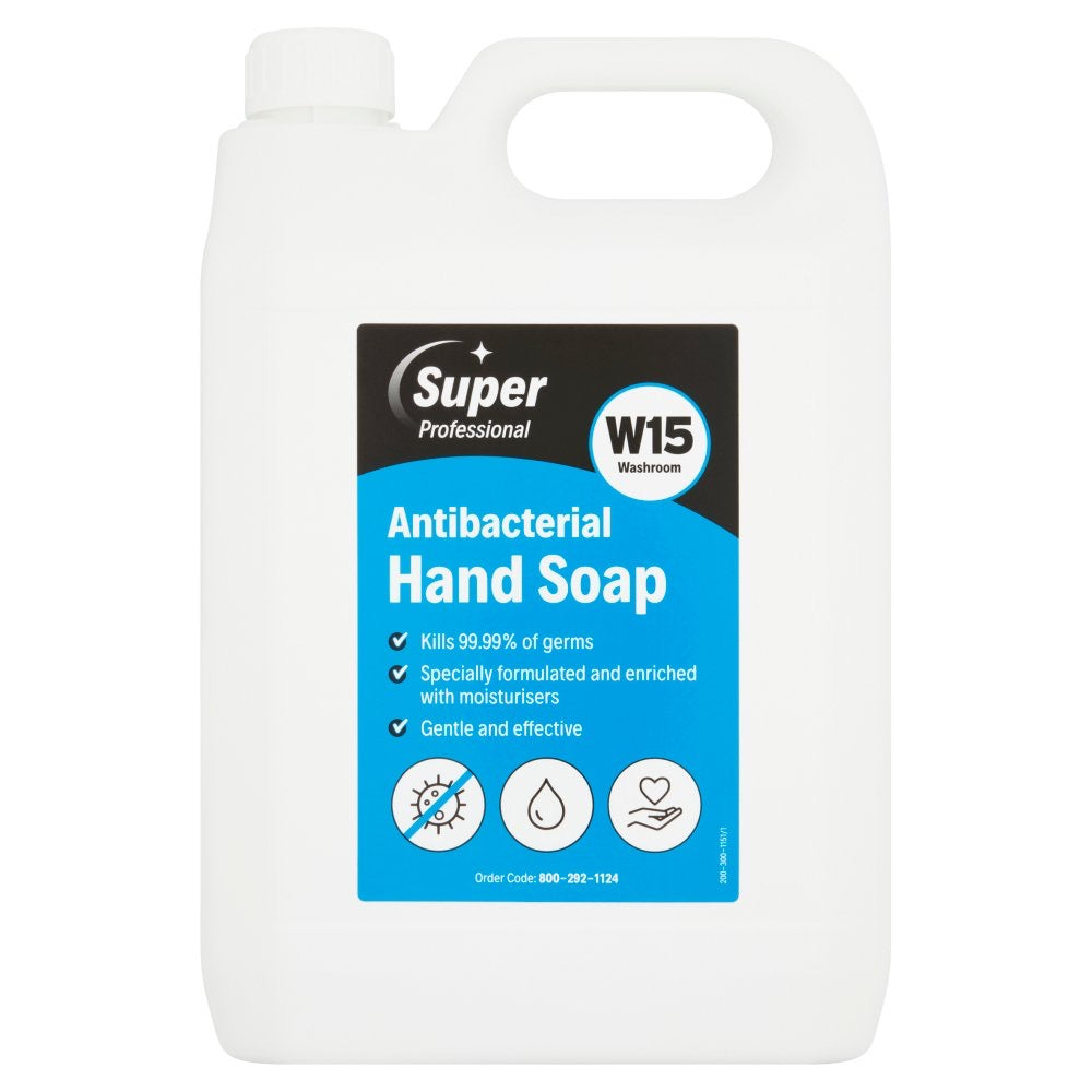 SUPER PROFESSIONAL ANTIBAC HANDSOAP 5L