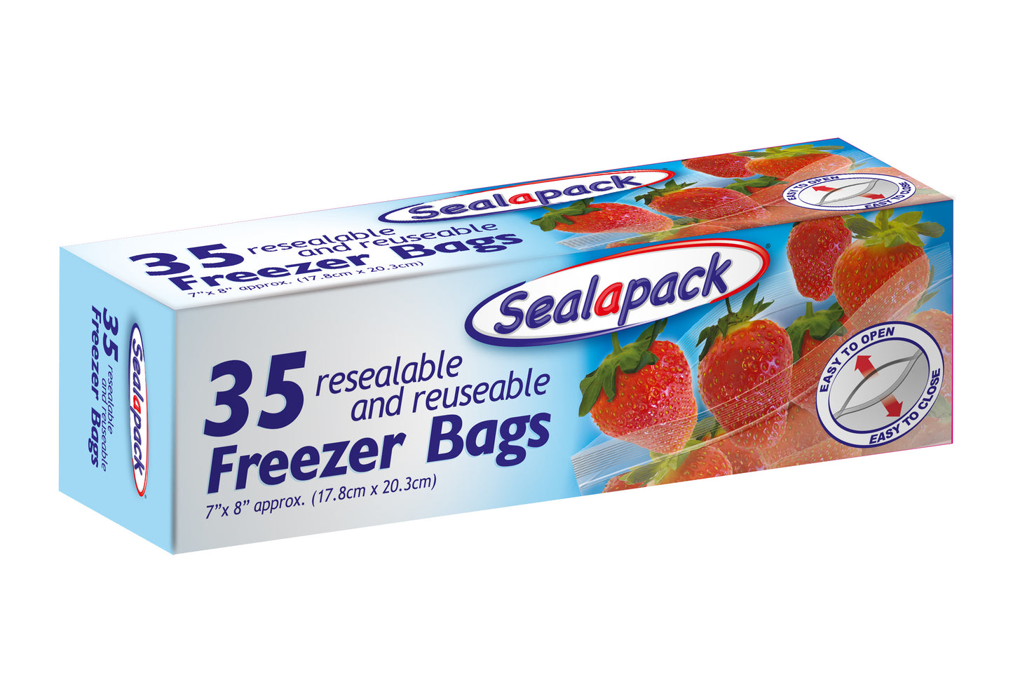 S/PACK FREEZER BAGS  35PK