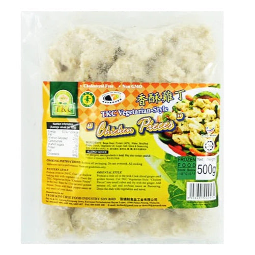 TKC VEGETARIAN STYLE SOYA CHICKEN PIECES 30X500G