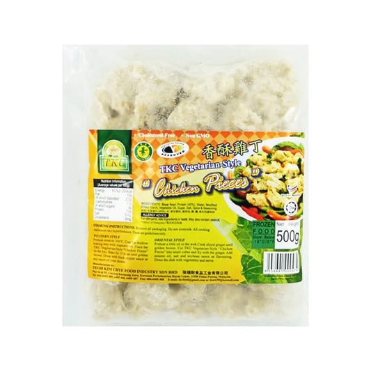 TKC VEGETARIAN STYLE SOYA CHICKEN PIECES 500G