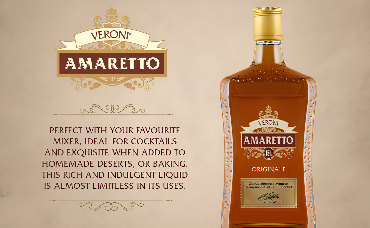 VERONI AMARETTO CASE 6X70CL