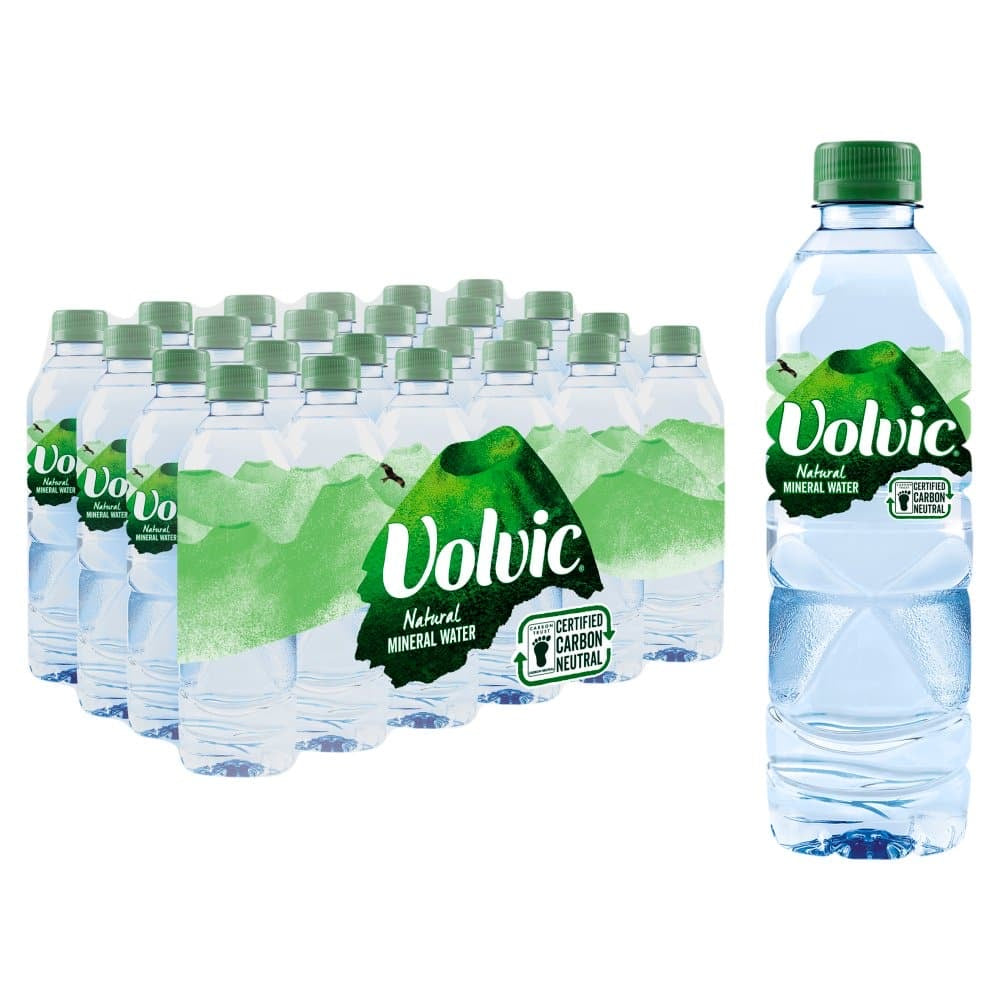 VOLVIC MINERAL WATER 24X500ML